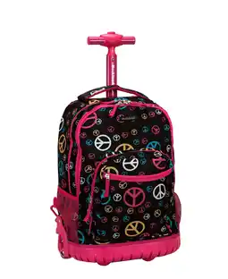 Walmart Rockland Luggage 19 Rolling Backpack R02 offer