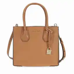 Walmart Mercer Medium Pebbled Leather Brossbody Bag- Acorn offer