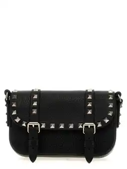 Walmart Valentino Garavani Men's 'Rockstud' Smartphone Holder Black offer