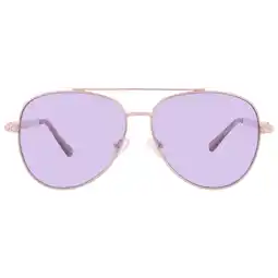Walmart Guess Pink Metal Sunglasses offer