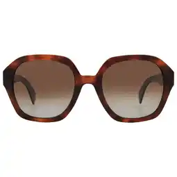 Walmart Rag & Bone Brown Gradient Square Ladies Sunglasses RNB1063/S 0086/LA 53 offer