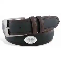 Walmart ZeppelinProducts UTN-BBLPS-BLK-42 Tennessee Concho Two Tone Leather Belt- 42 Waist offer