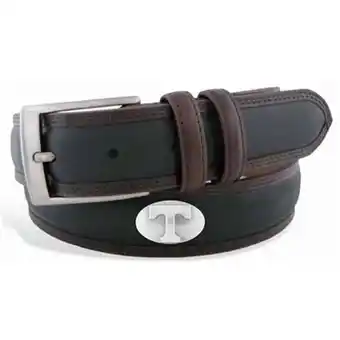 Walmart ZeppelinProducts UTN-BBLPS-BLK-42 Tennessee Concho Two Tone Leather Belt- 42 Waist offer