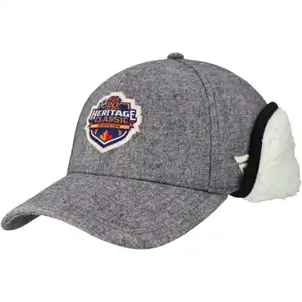 Walmart Men's Fanatics Heather Gray 2023 NHL Heritage Classic Ear Flap Stretch Hat offer