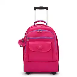 Walmart Kipling Sanaa Large Rolling Backpack Azalea Pink offer