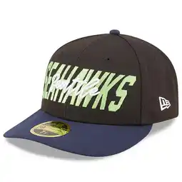 Walmart Men's New Era Black/Navy Seattle Seahawks 2022 NFL Draft Low Profile 59FIFTY Fitted Hat offer