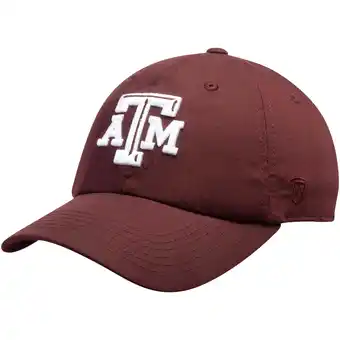 Walmart Men's Top of the World Maroon Texas A&M Aggies Primary Logo Staple Adjustable Hat offer