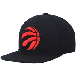Walmart Men's Mitchell & Ness Black Toronto Raptors Ground 2.0 Snapback Hat offer