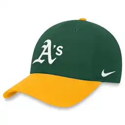 Walmart Men's Nike Green/Gold Athletics Club Adjustable Hat offer