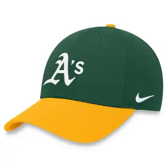 Walmart Men's Nike Green/Gold Athletics Club Adjustable Hat offer
