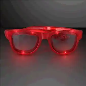 Walmart Red LED Nerd Glasses offer