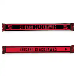 Walmart Men's Fanatics Black/Red Chicago Blackhawks Combo Scarf offer
