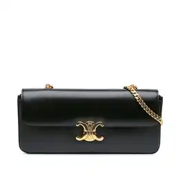 Walmart Pre-Owned Authenticated Celine Shoulder Bag Calf Black Women (Good) offer