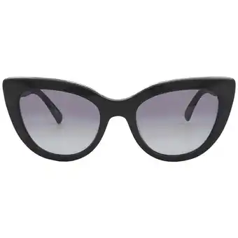 Walmart Longchamp LO686S 001 Women's Black Plastic Full Rim Sunglasses offer