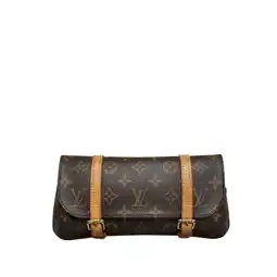 Walmart Pre-Owned Authenticated Louis Vuitton Belt Bag Monogram Canvas Brown Unisex (Good) offer
