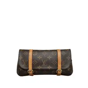 Walmart Pre-Owned Authenticated Louis Vuitton Belt Bag Monogram Canvas Brown Unisex (Good) offer