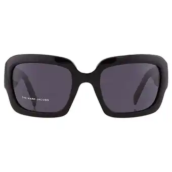 Walmart Marc Jacobs MARC-574/S 0807 Women's Black Plastic Frame Sunglasses offer