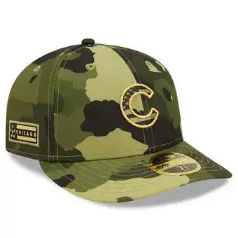 Walmart Men's New Era Camo Chicago Cubs 2022 Armed Forces Day On-Field Low Profile 59FIFTY offer