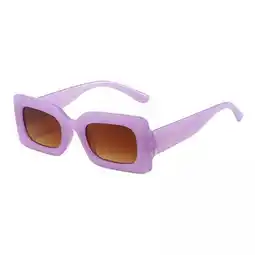 Walmart Abbraccia 3xDriving Glasses Traveling Travel Summer Rectangle Sunglasses for Women Men Violet Brown offer