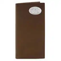 Walmart ZeppelinProducts SMS-IWT4-CRZH-LBR Southern Miss Secretary Crazyhorse Leather Wallet offer