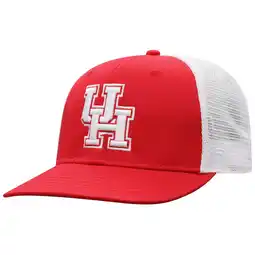 Walmart Men's Top of the World Red/White Houston Cougars Victory Baseline Adjustable Trucker Hat offer