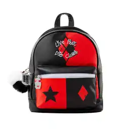 Walmart Harley Quinn Live Fast Die Clown Suicide Squad Knapsack offer
