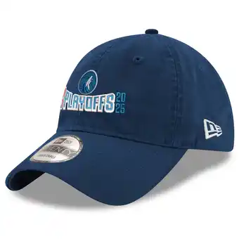 Walmart Men's New Era Navy Minnesota Timberwolves 2025 NBA Playoffs 9TWENTY Adjustable Hat offer
