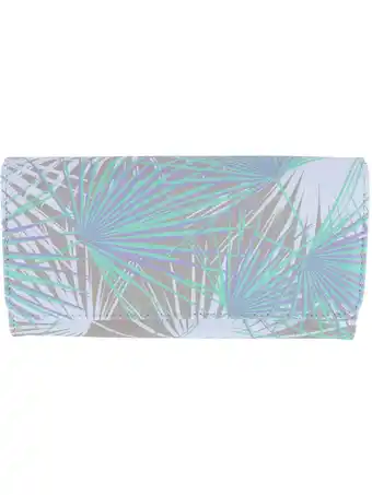Walmart Buxton Tropical Palm Printed Vegan Leather Bianca Wallet (Women) offer