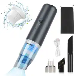 Walmart Biuble 7.4 V Cordless Handheld Vacuum Cleaner - Lightweight offer