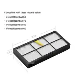 Walmart unbranded 10pcs Filter for 800 870 880 980 Vacuum Cleaner Replacement Filters Kit ( , ) offer