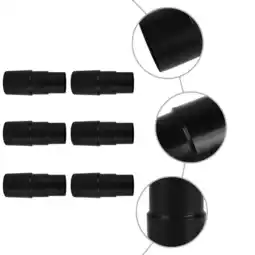Walmart FRCOLOR 6 Pcs Creative Connector Vacuum Cleaners Hose Adapter Black offer