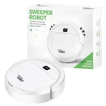 Walmart Intelligent Robot Vacuum Cleaner Ultra Thin Low Noise Multiple Cleaning Modes for Pet Hair offer