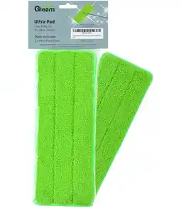 Walmart Easy Gleam 2X Green Ultra PAD. Textured, Non-Scratch Microfiber offer