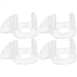 Walmart Howish cordless shade handles 4 Pcs Cordless Lift Handles for Cellular Rail,plastic(2.24X1.5X0.59) offer