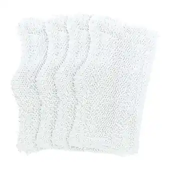 Walmart Disposable Mopping Pads Compatible Withshark Steam Mop Cloth 4 Pack Replacement Cleaning Pad offer