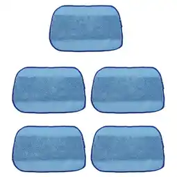Walmart 5pcs Replacement Microfiber Mopping Cloths Washable Mop Pads Fit for IROBOT 308t/320/4200/5200C offer