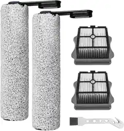 Walmart Dual-Action Microfiber Brush Rolls & HEPA Filters for Tineco Floor One S5 / S5 Pro offer