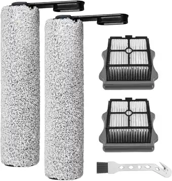 Walmart Dual-Action Microfiber Brush Rolls & HEPA Filters for Tineco Floor One S5 / S5 Pro offer
