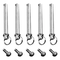 Walmart GOOHOCHY 5 Sets Handheld Fan Repair Kit with Folding Fan Shaft Rivets and Nuts offer