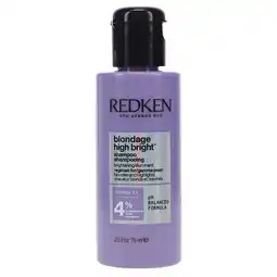 Walmart Redken Blondage High Bright Shampoo 2.5 oz offer