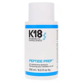Walmart K18 Peptide Prep pH Maintenance Shampoo 8.5 oz offer