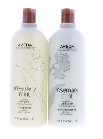Walmart Rosemary Mint Shampoo & Conditioner Liter Duo offer