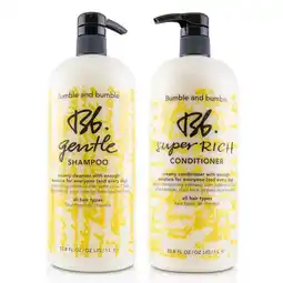 Walmart Bumble and Bumble Gentle Shampoo and Super Rich Conditioner 33.8oz Duo offer