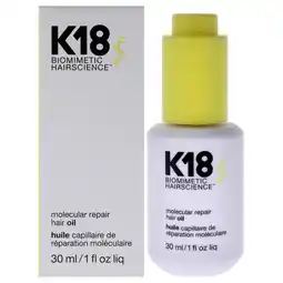 Walmart K18 Hair Molecular Repair Hair Oil , 1 oz Oil offer