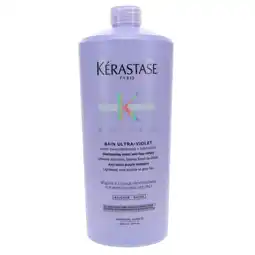 Walmart Krastase Blond Absolu Bain Ultra-Violet Shampoo 34 oz offer