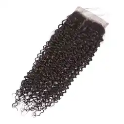 Walmart Beaudiva Kinky Curly Lace Closure, Natural Black Human Hair 18inch offer