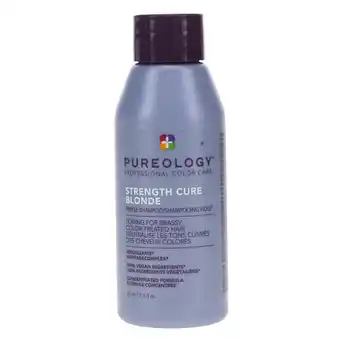 Walmart Pureology Strength Cure Blonde Purple Shampoo 1.7 oz offer