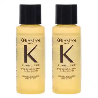 Walmart Kerastase Elixir Ultime Versatile Beautifying Oil 1.7 oz 2 Pack offer