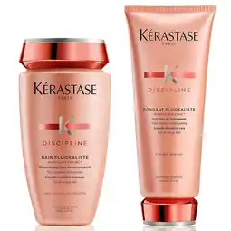 Walmart Kerastase Discipline Bain Fluidealiste Smooth-in-Motion Care Shampoo 8.5 oz & Conditioner 6.8 oz offer