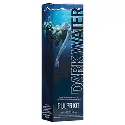 Walmart Pulp Riot Semi-Permanent Dark Water Color 4 fl oz offer
